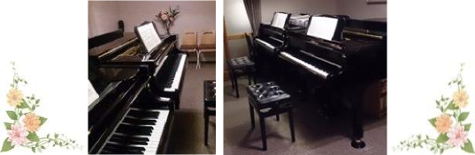 川上優子ピアノ・ソルフェージュ教室の教室の様子